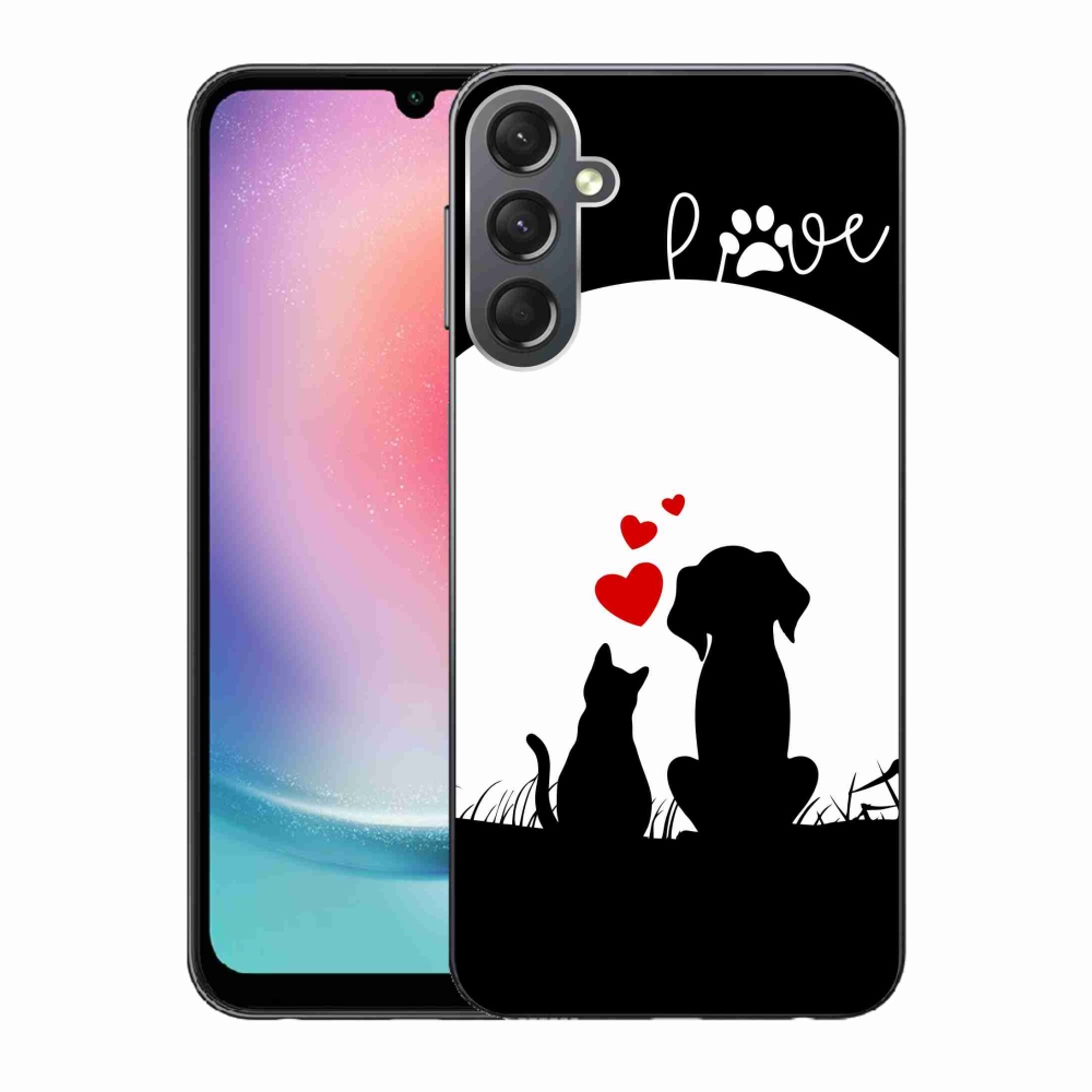 Gél tok mmCase Samsung Galaxy A24 készülékhez - állatszerelem