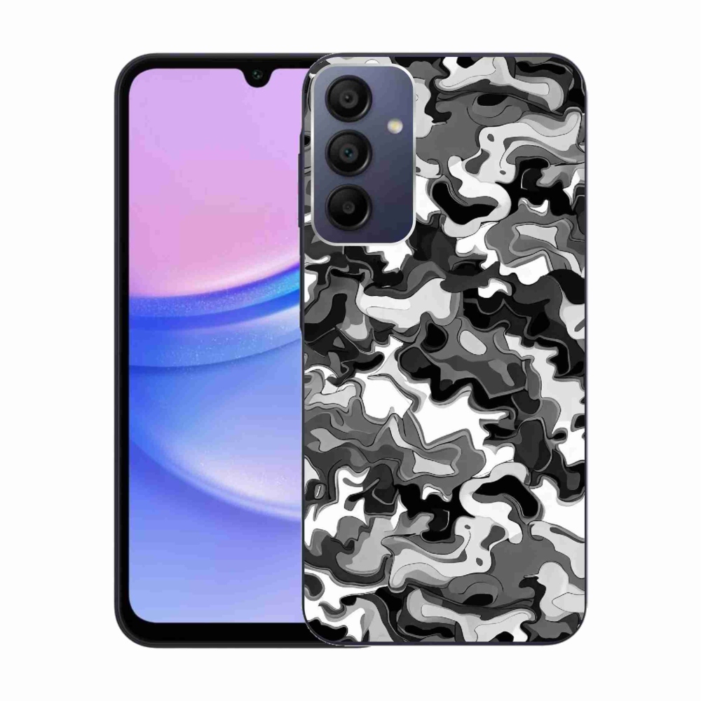 Zselés borítás mmCase Samsung Galaxy A15 4G/5G - terepszínű minta 3