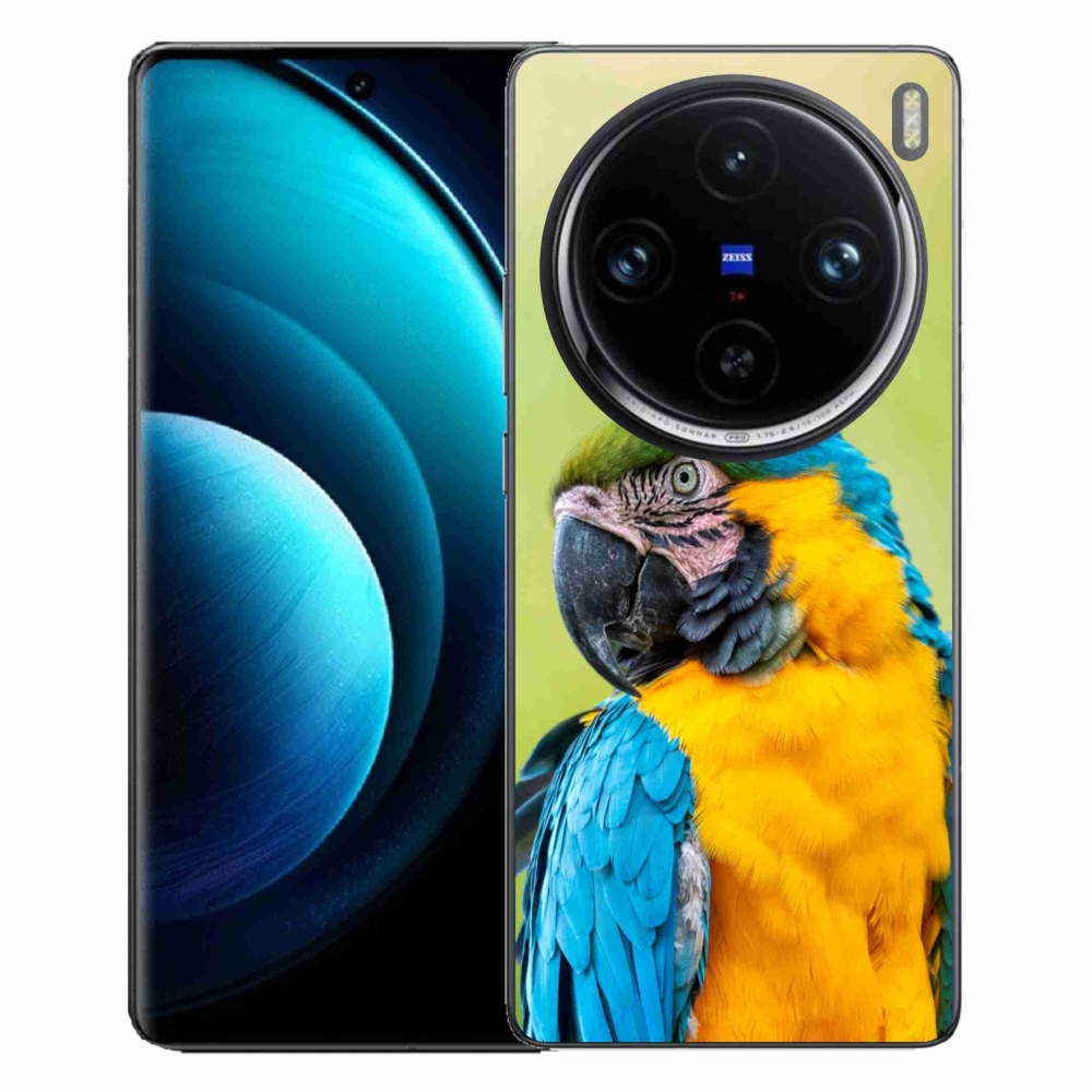 Gél tok mmCase a Vivo X100 Pro 5G-hez - papagáj ara 2