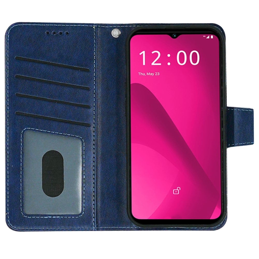 Erős könyves tok T-Mobile T Phone 2 készülékhez - kék