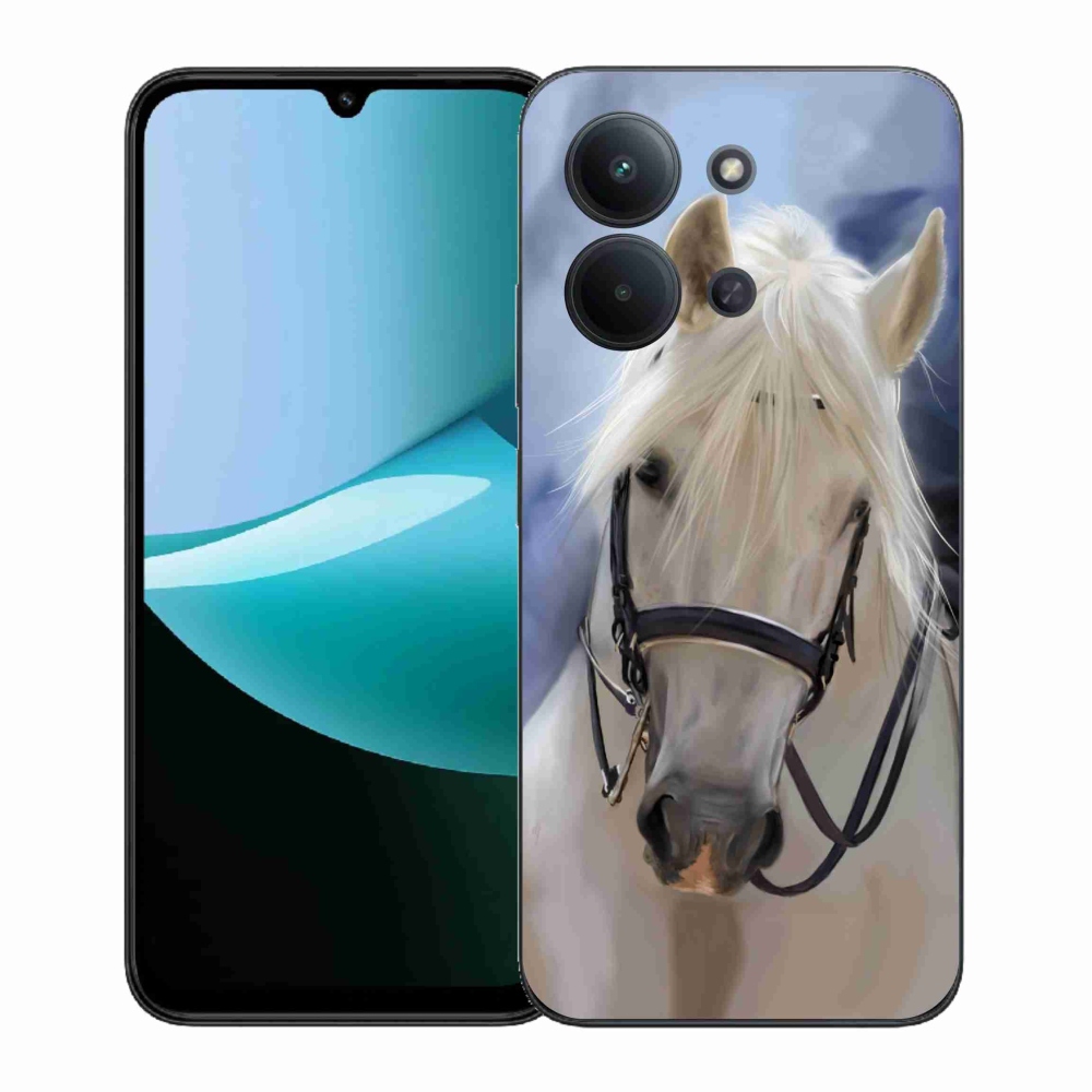 Gél borítás mmCase for Xiaomi Redmi 15C 4G (171mm)/Poco C85 4G (171mm) - fehér ló