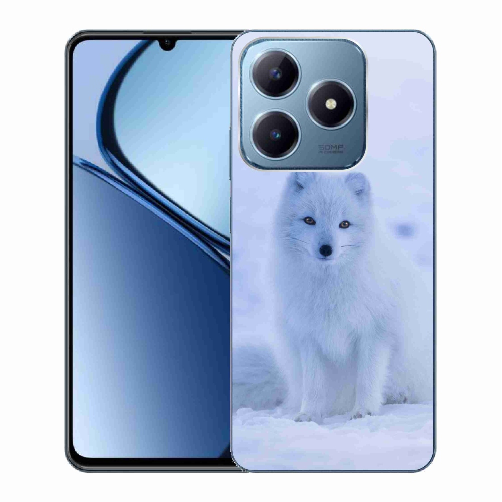 Zselés borítás mmCase a Realme C63 készülékhez - polár róka