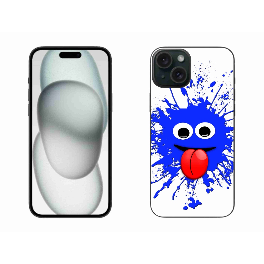 Gél védőburkolat mmCase iPhone 15 Plus készülékhez - szellem