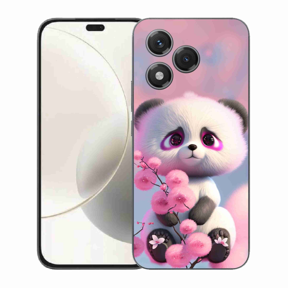 Zselés borítás mmCase a Honor 400 Lite-hoz - aranyos panda 1