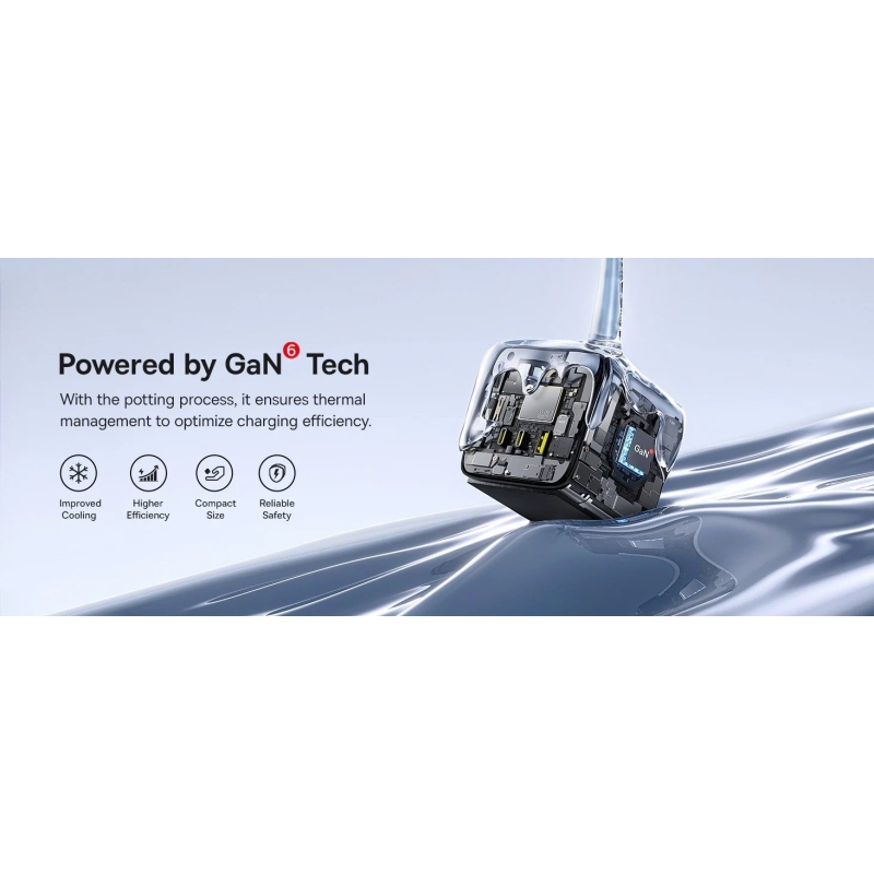 Baseus EnerFill FA11 6in1 Power Cube 67W kozmikus fekete