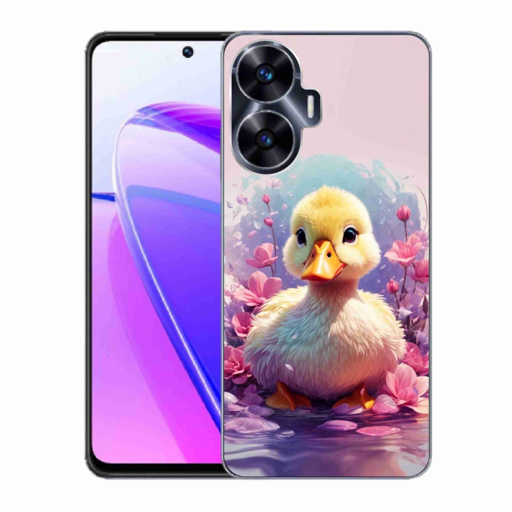 Zselés borítás mmCase a Realme C55 készülékhez - kacsa