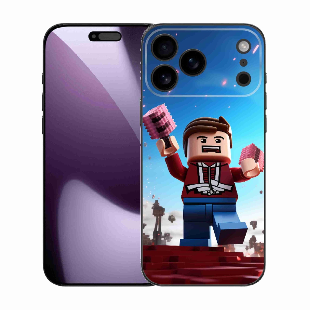 Zselés borítás mmCase iPhone 17 Pro Max készülékhez - roblox 2