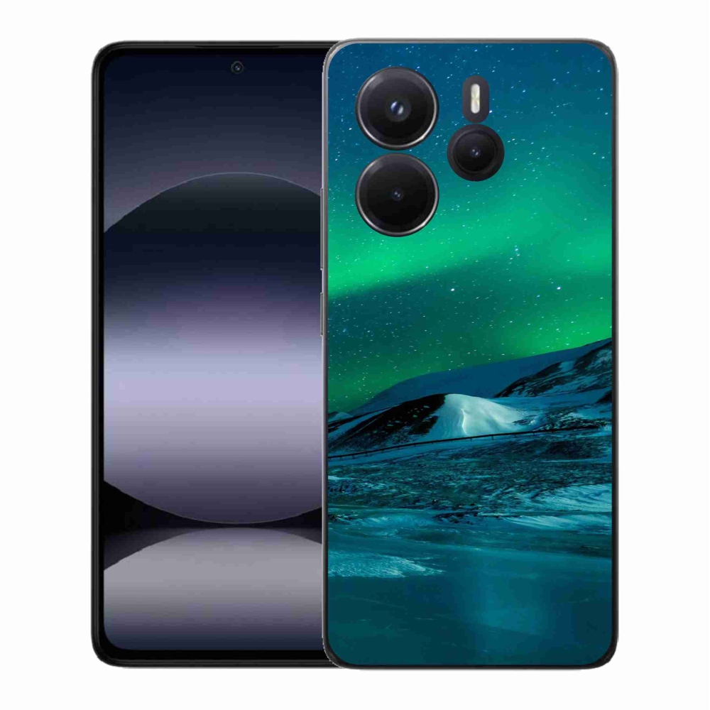 Gél borítás mmCase a Xiaomi Redmi Note 14-hez - sarki fény