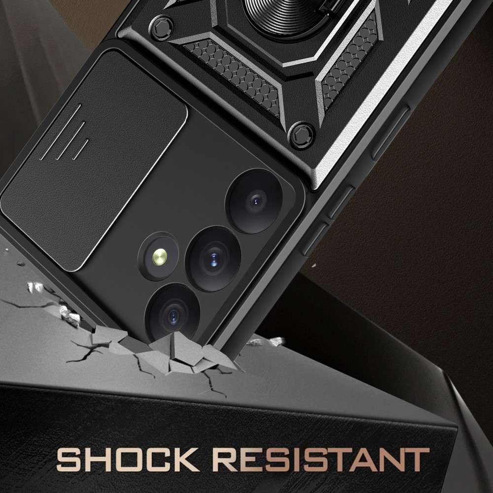 Csúszásálló borítás Samsung Galaxy A55 5G készülékhez - fekete