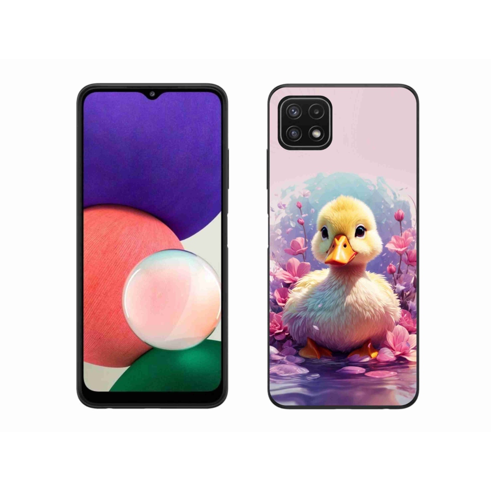Zselés borítás mmCase Samsung Galaxy A22 5G - kacsa