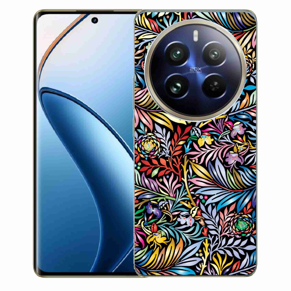 Gél borítás mmCase a Realme 12 Pro 5G/12 Pro+ 5G számára - virágok 5