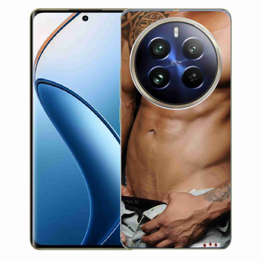 Gél borítás mmCase a Realme 12 Pro 5G/12 Pro+ 5G számára - szexi férfi