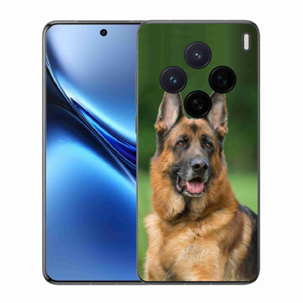 Zselés borítás mmCase a Vivo X200 5G készülékhez - Német juhászkutya