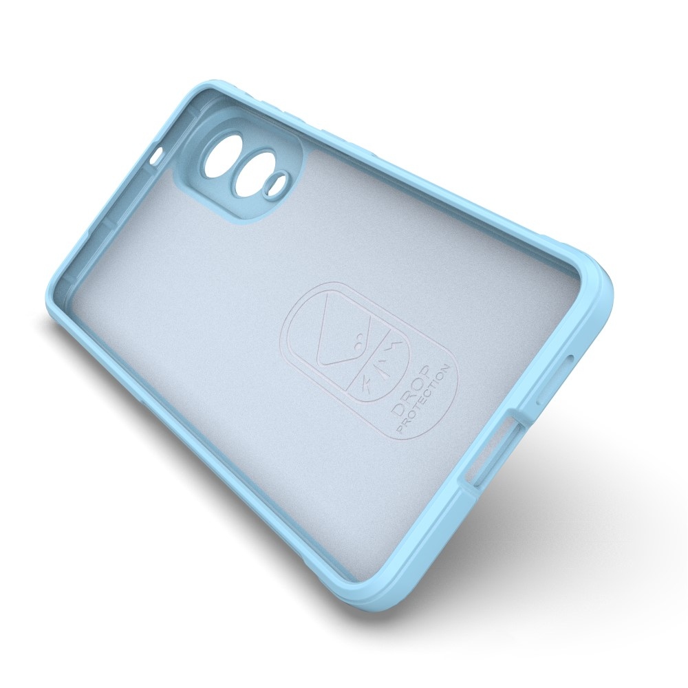 Rugg tartós zselés tok Samsung Galaxy S25 Edge készülékhez - világoskék