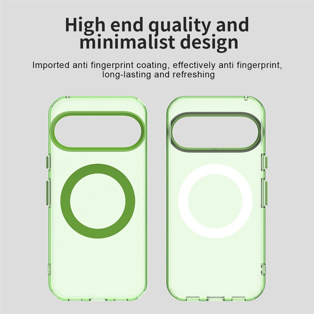 Candy MagSafe zselés tok Google Pixel 10 Pro/Pixel 10 - zöld színben