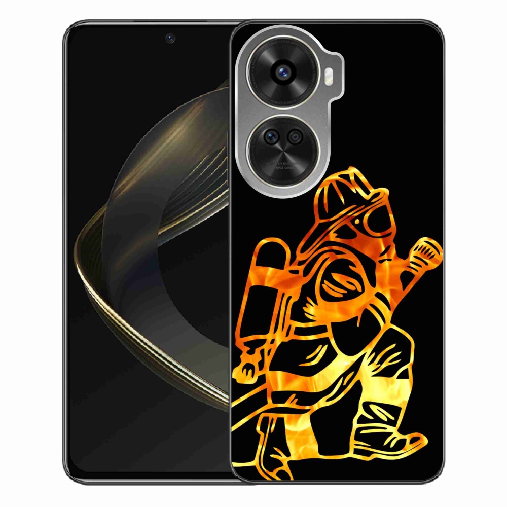 Gél borítás mmCase a Huawei Nova 12 SE számára - tűzoltó 1