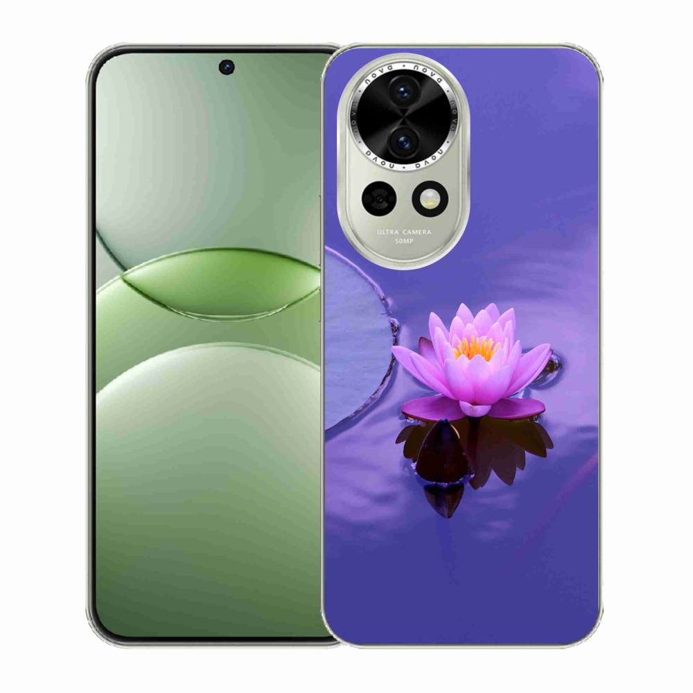 Gél borítás mmCase a Huawei Nova 13 5G számára - virág a felületen