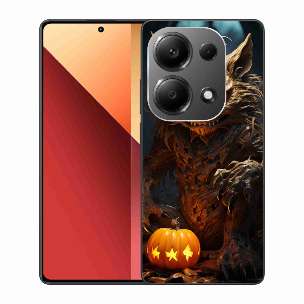 Gél borítás mmCase a Xiaomi Redmi Note 13 Pro 4G/Poco M6 Pro - Halloween szörnyeteghez