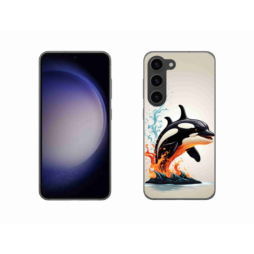 Gél védőhuzat mmCase Samsung Galaxy S23 5G - írisz