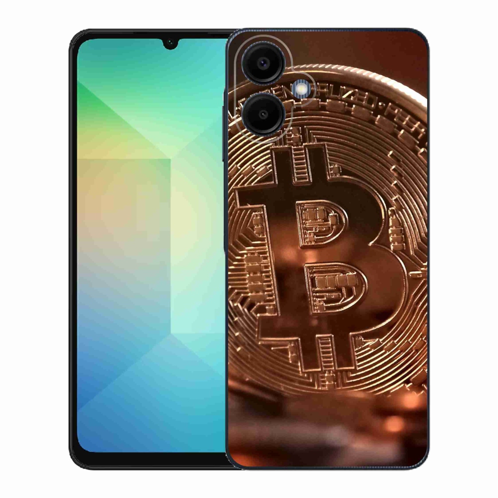 Gél borítás mmCase Samsung Galaxy A06 4G - bitcoin