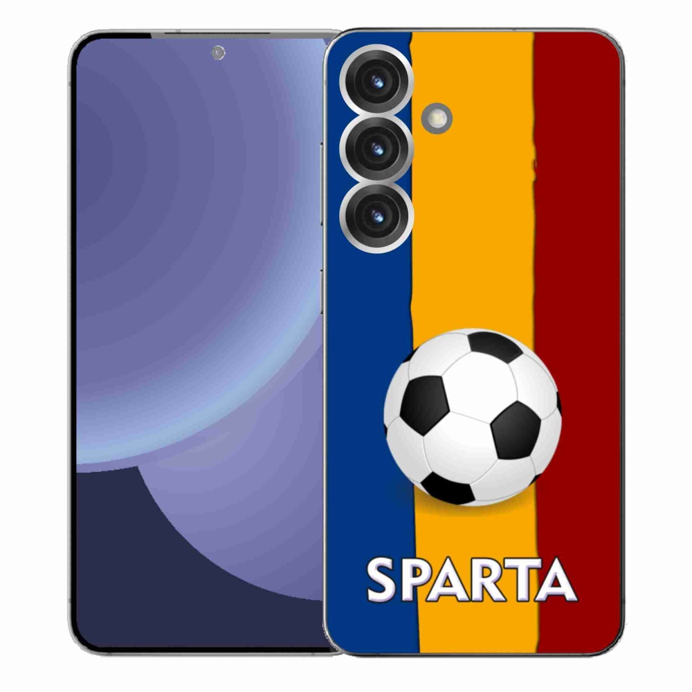 Zselés borítás mmCase Samsung Galaxy S25+ - labdarúgás 1