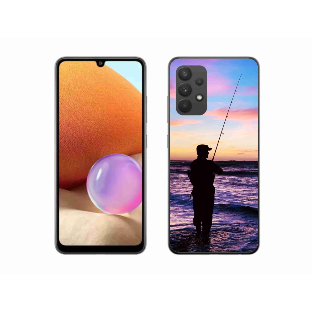 Gél védőburkolat mmCase Samsung Galaxy A32 4G - halászat 1