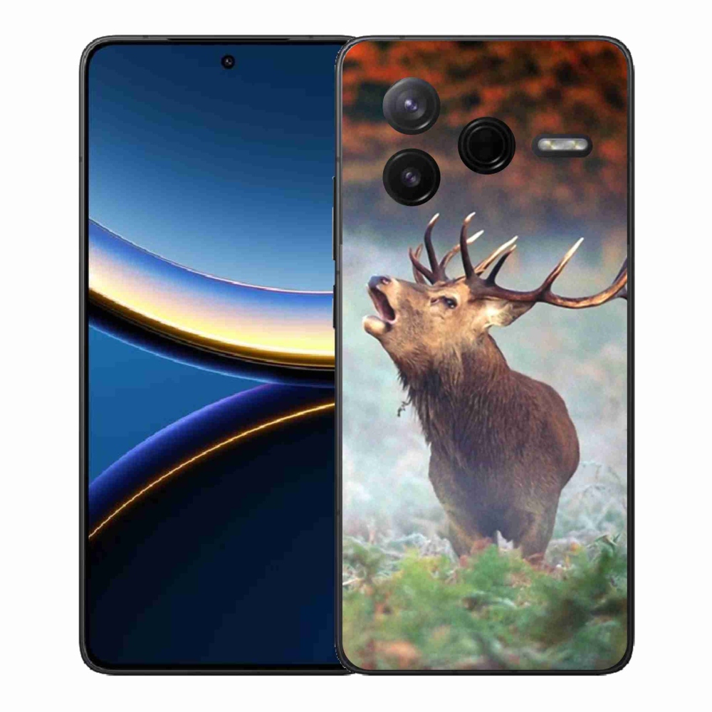 Gél borítás mmCase a Xiaomi Poco F7 Pro számára - szarvas 2