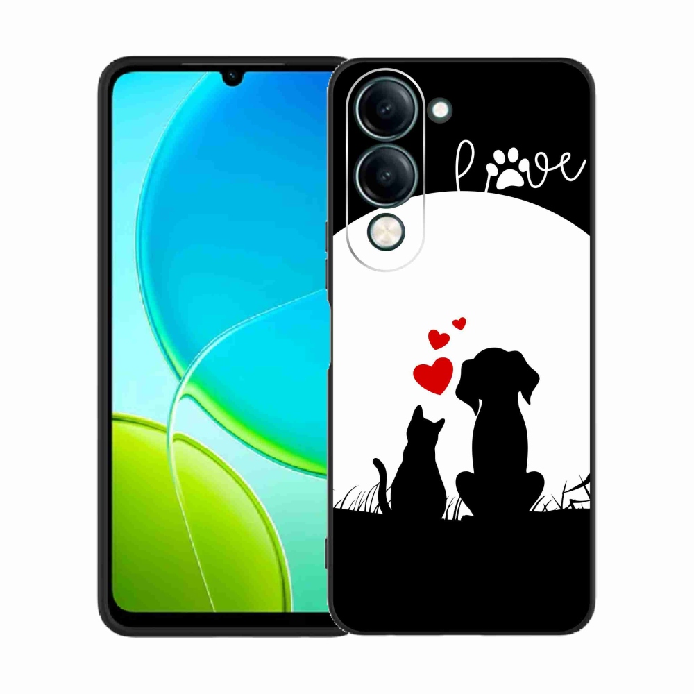 Gél borító mmCase a Vivo Y29s 5G-hez - állati szeretet