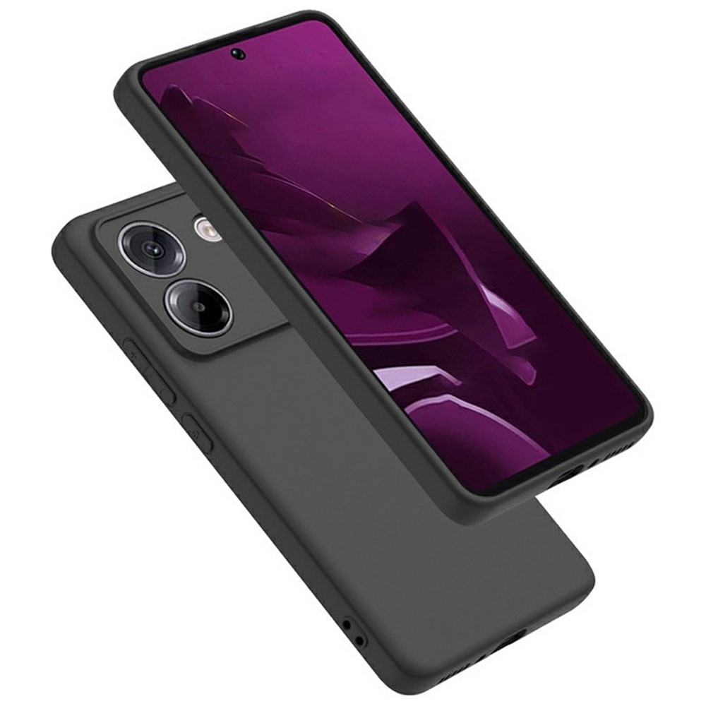 Matt zselés tok a Xiaomi Poco M7 Pro 5G készülékhez - fekete