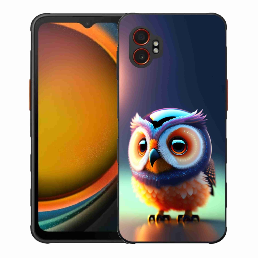 Zselés borítás mmCase Samsung Galaxy Xcover 7 Pro készülékhez - bagoly