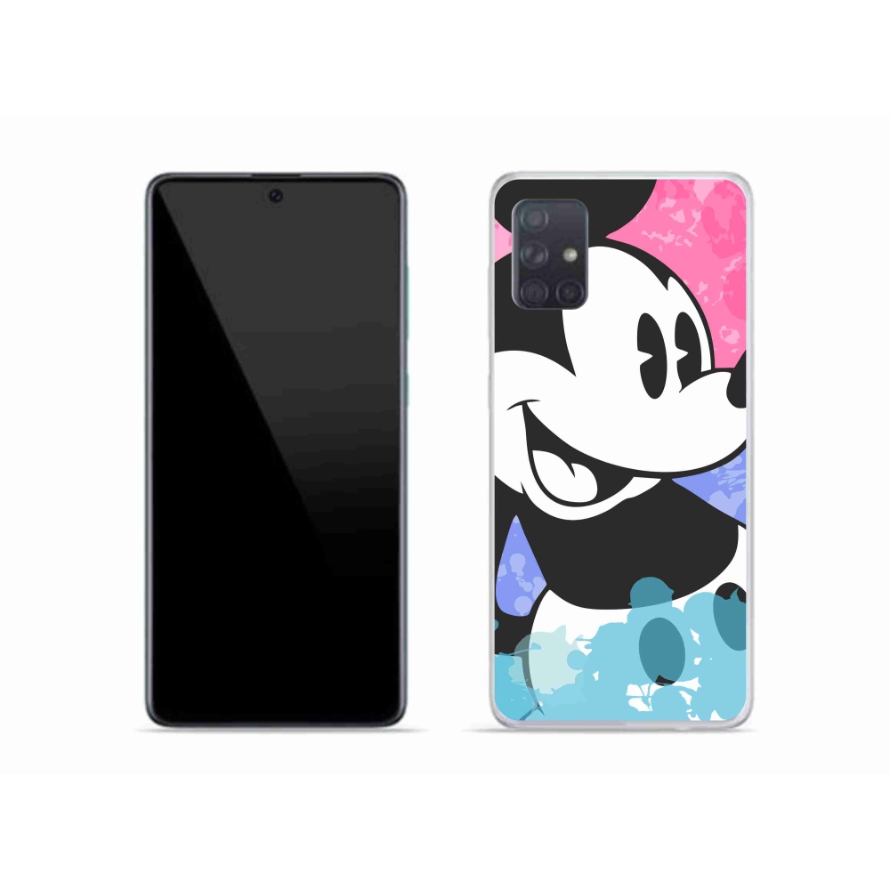Zselés borítás mmCase Samsung Galaxy A51 készülékhez - Mickey egér