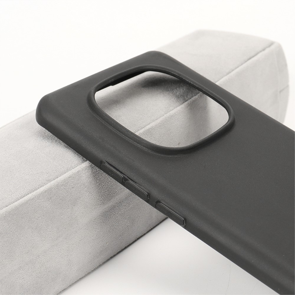 Matt zselés tok Xiaomi Redmi Note 14 Pro 5G/Poco X7 5G - fekete