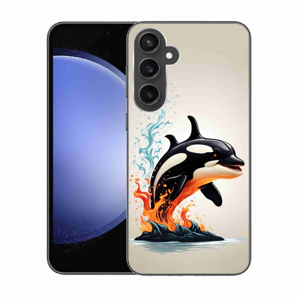 Gél védőhuzat mmCase Samsung Galaxy S23 FE - írisz