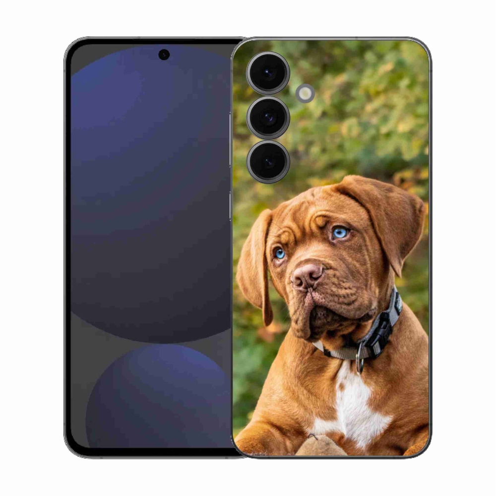 Zselés borítás mmCase Samsung Galaxy S25 FE - kölyökkékhez