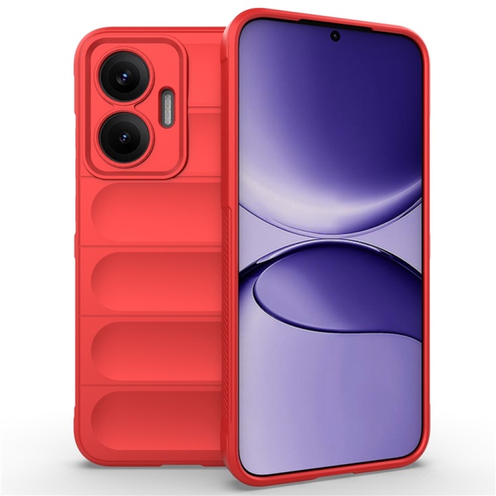 Rugg tartós zselés tok Xiaomi Poco F7 5G - piros