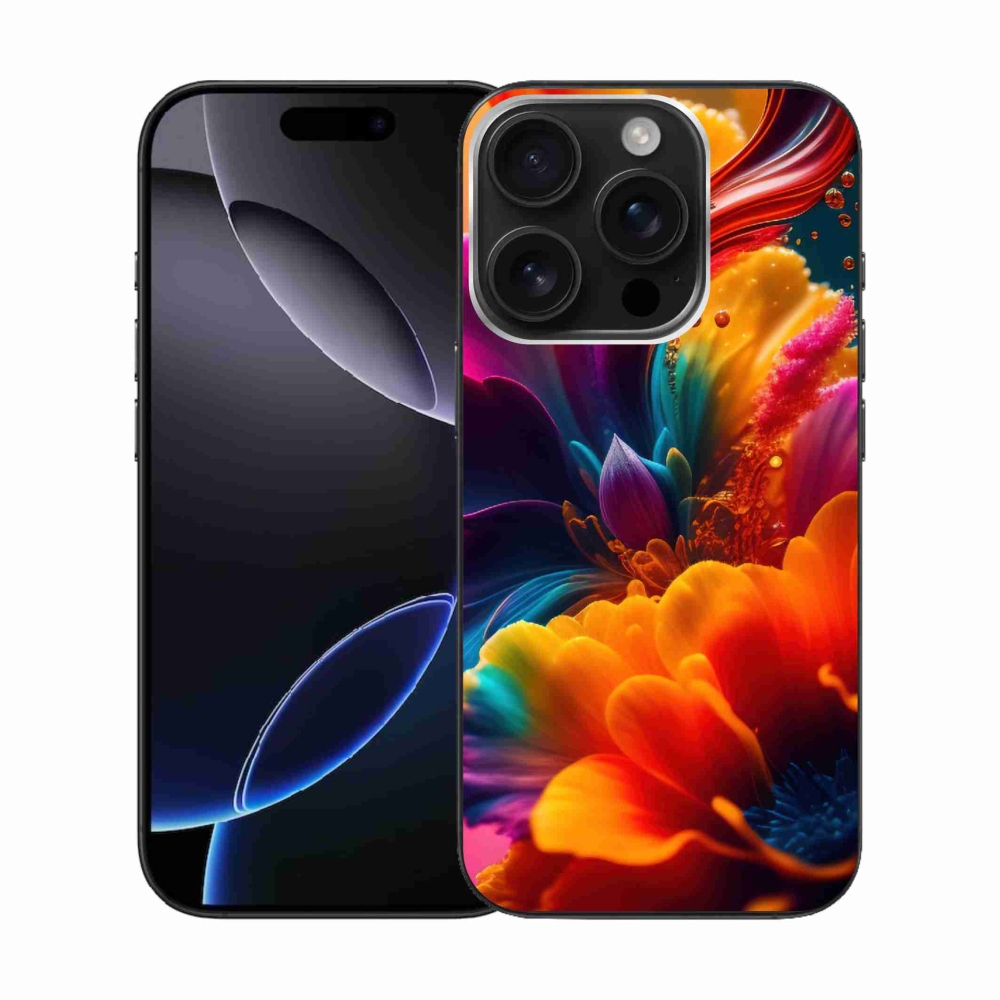 Zselés borítás mmCase iPhone 16 Pro készülékhez - absztrakt motívum 2