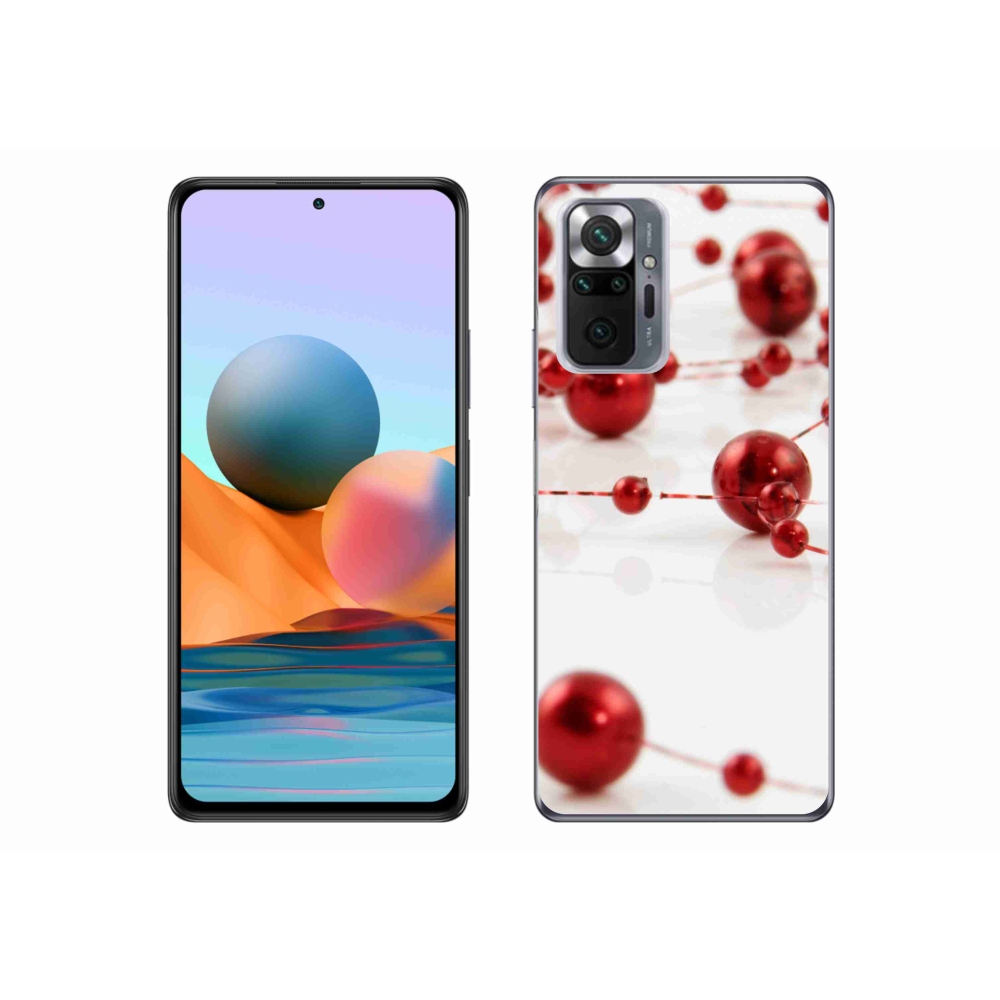 Gél borítás mmCase a Xiaomi Redmi Note 10 Pro számára - karácsonyi lánc