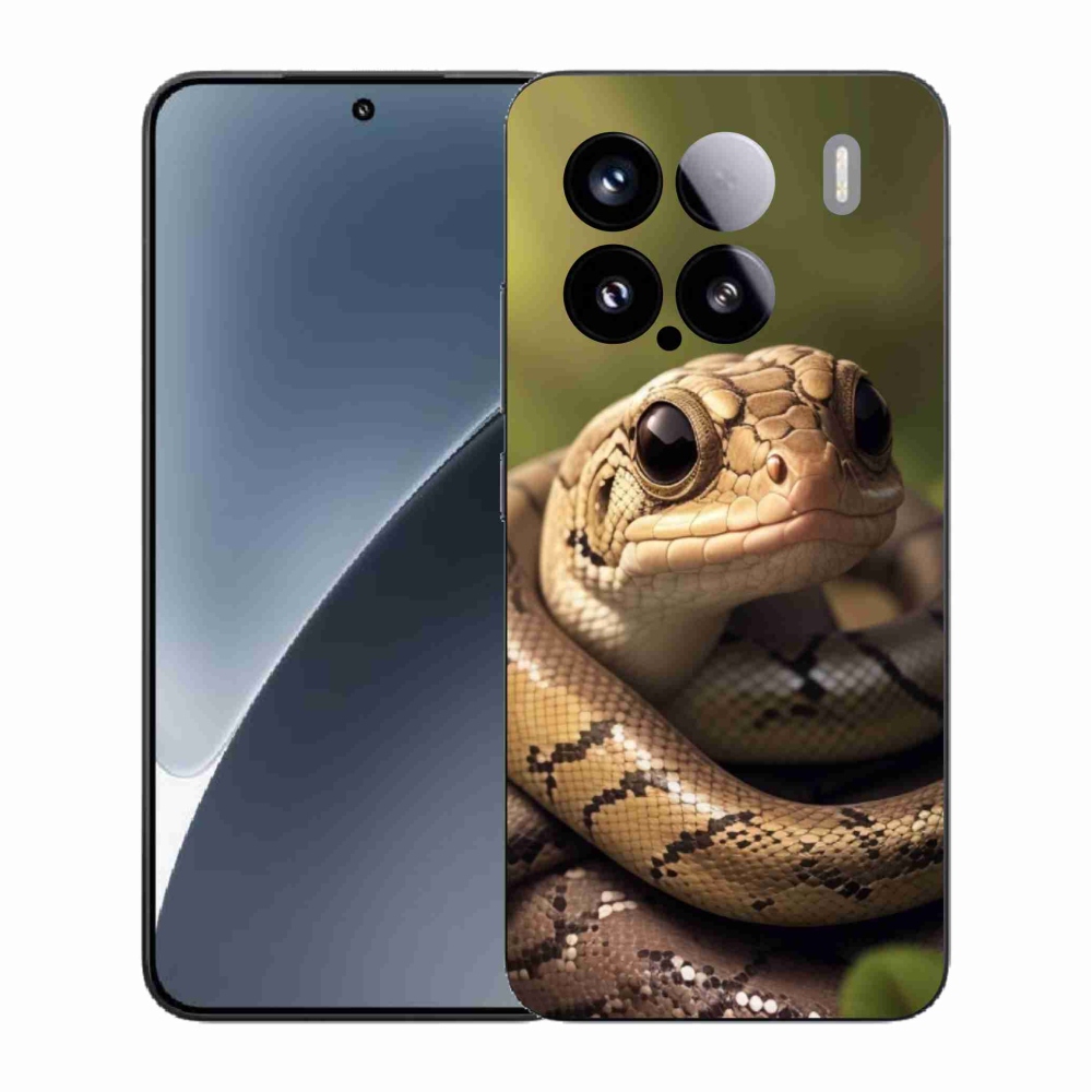 Gél borítás mmCase a Xiaomi 15 - kígyó 1