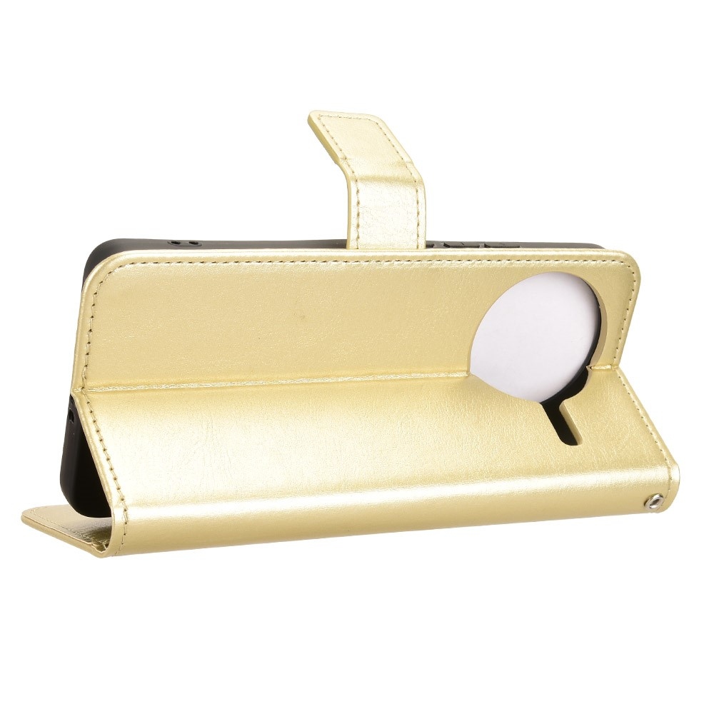 Őrült könyv tok a Xiaomi Poco F7 Pro 5G/Poco F7 Ultra 5G számára - arany színben