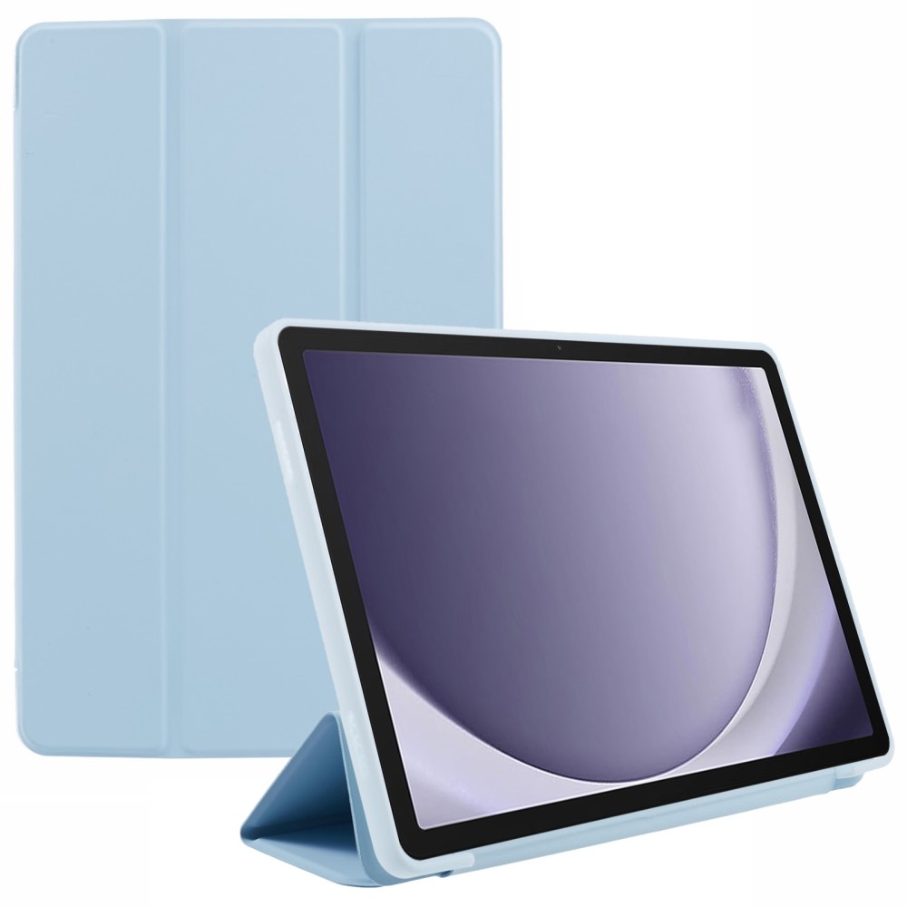 Fedélzáró tok Samsung Galaxy Tab A9+ készülékhez - világoskék színben