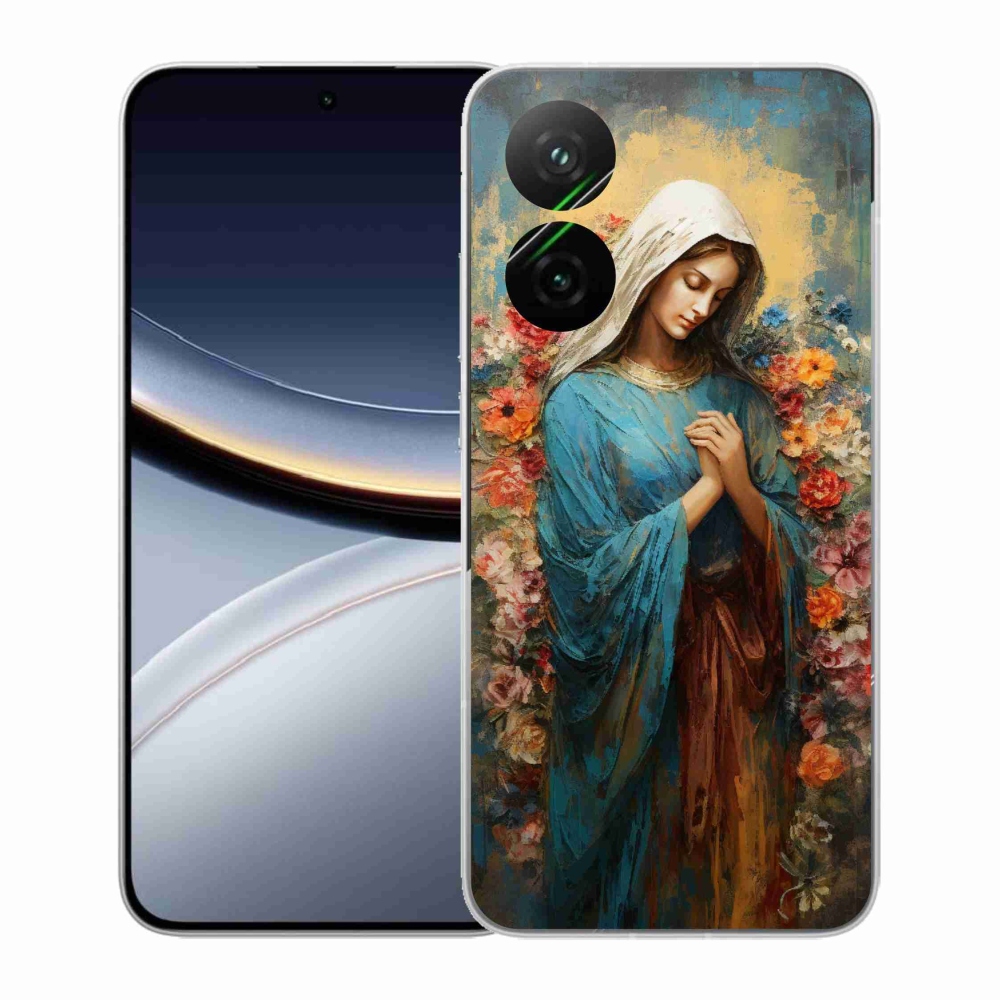 Gél borítás mmCase a Xiaomi Poco F7 5G-hez - szent nő