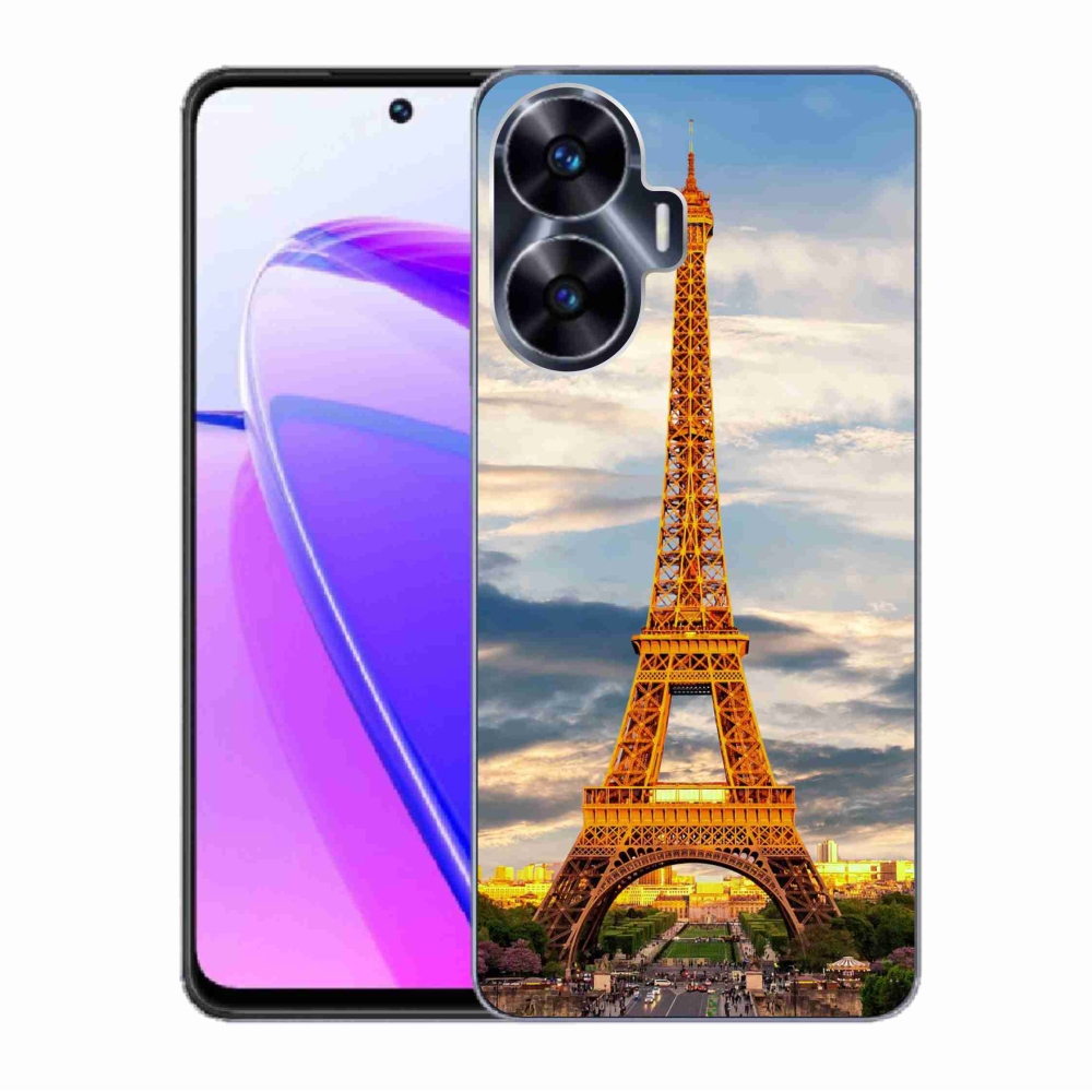 Gél borítás mmCase a Realme C55 készülékhez - eiffel torony 3