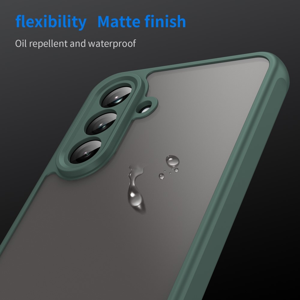 Zselés tok kemény hátlappal Samsung Galaxy A26 5G - zöld