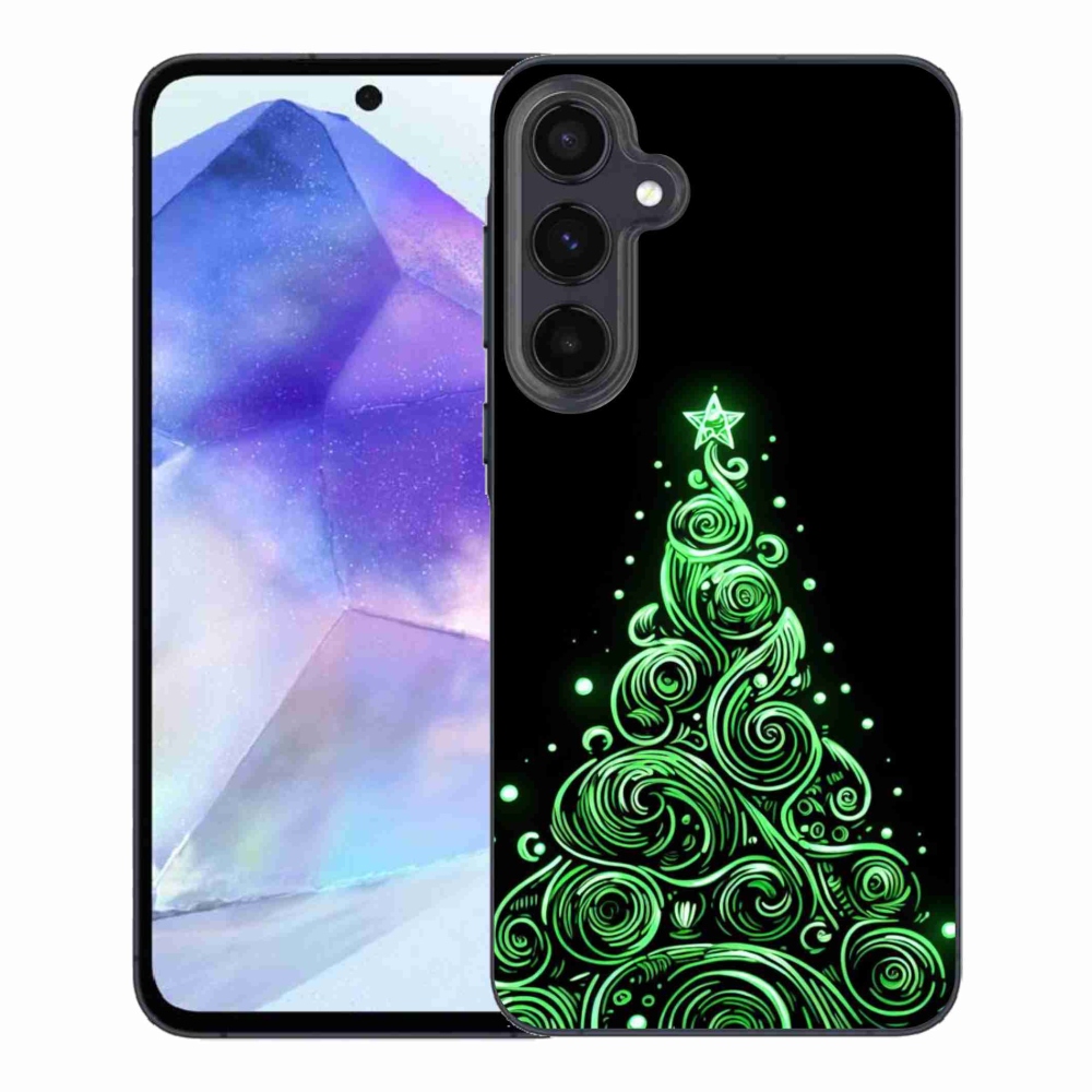 Gél borítás mmCase Samsung Galaxy A55 5G - neon karácsonyfa 3