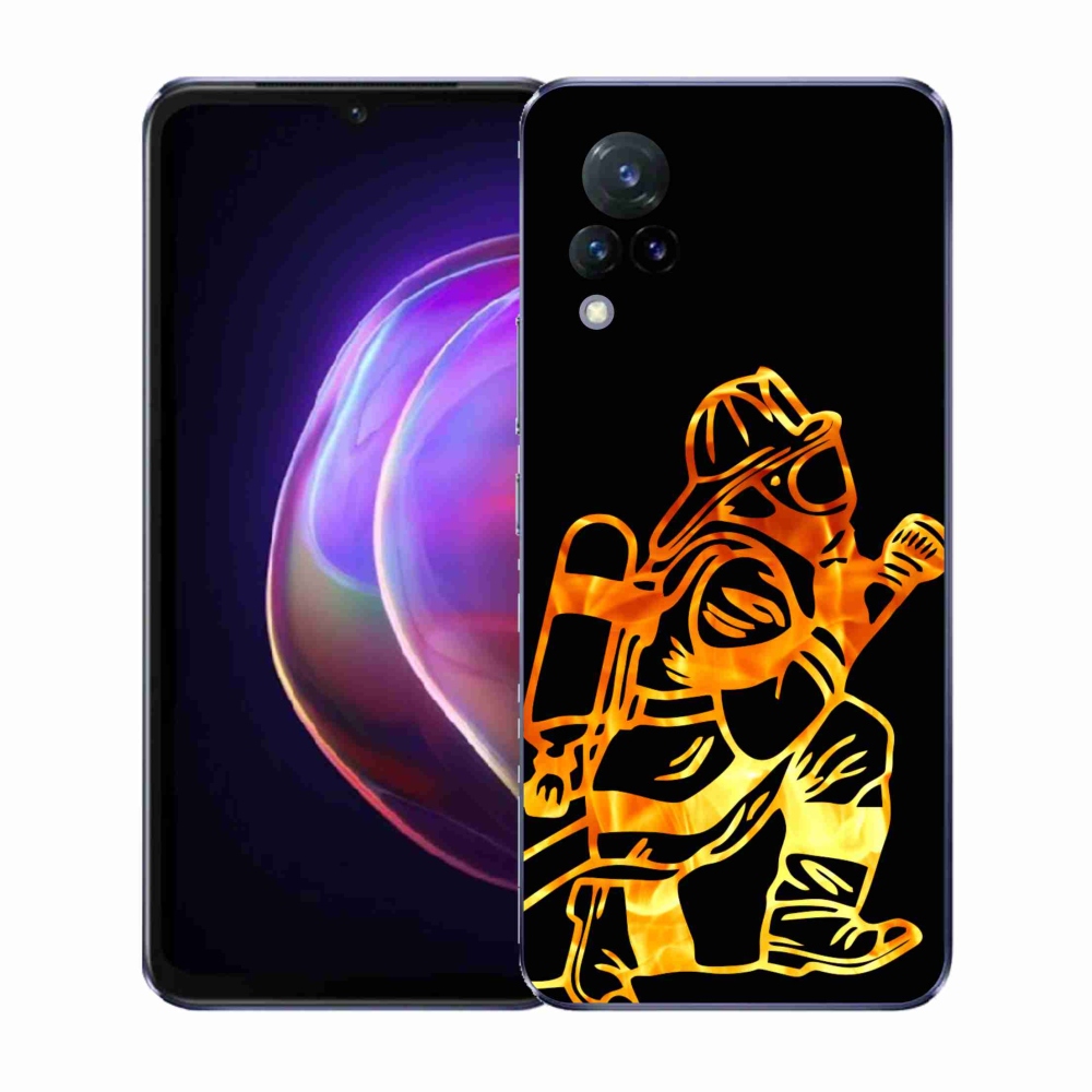 Gél borítás mmCase a Vivo V21 4G/5G - tűzoltó 1