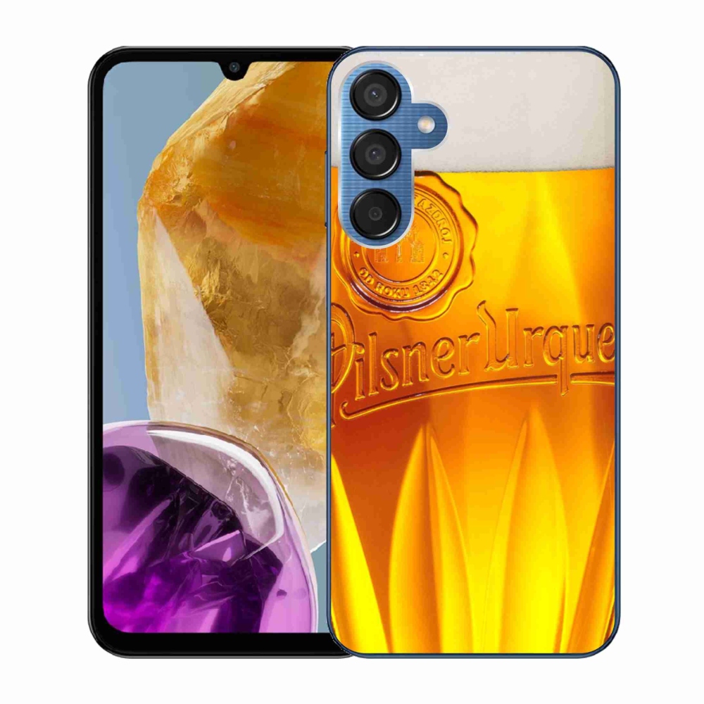 Zselés borítás mmCase Samsung Galaxy M15 5G - sörhöz