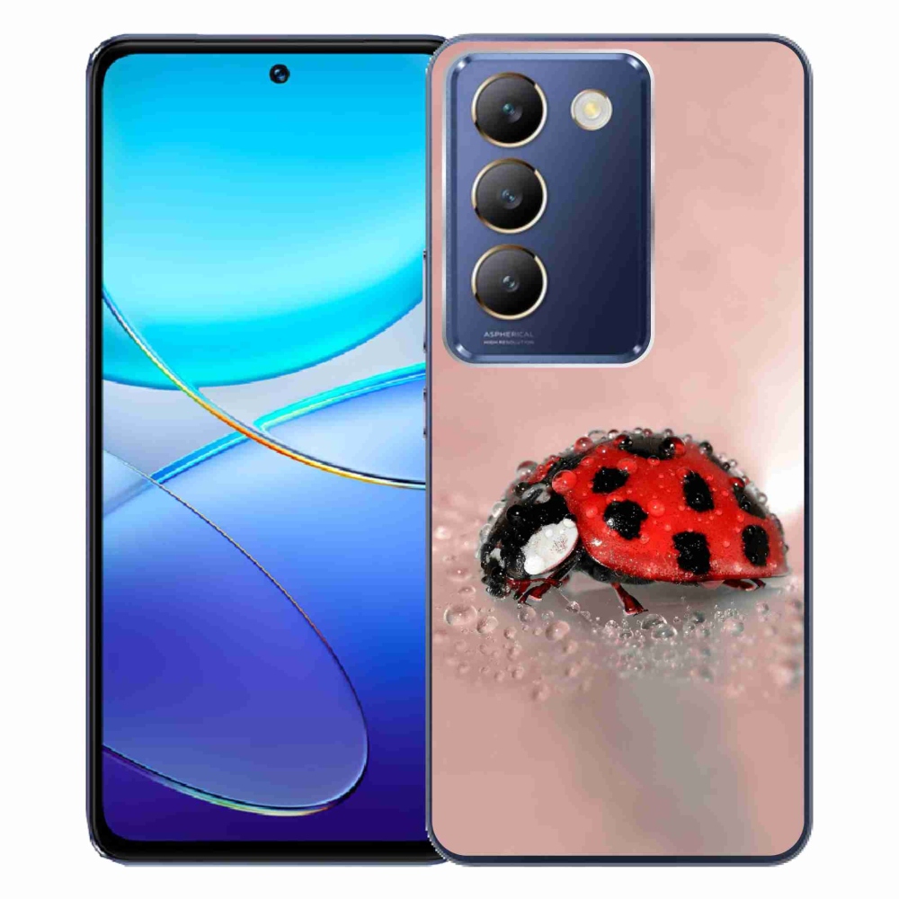 Gél borítás mmCase a Vivo V40 SE 4G/5G készülékhez - katicabogár