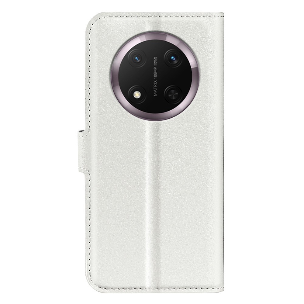 Litchi könyv tok a Honor Magic 7 Lite 5G készülékhez - fehér