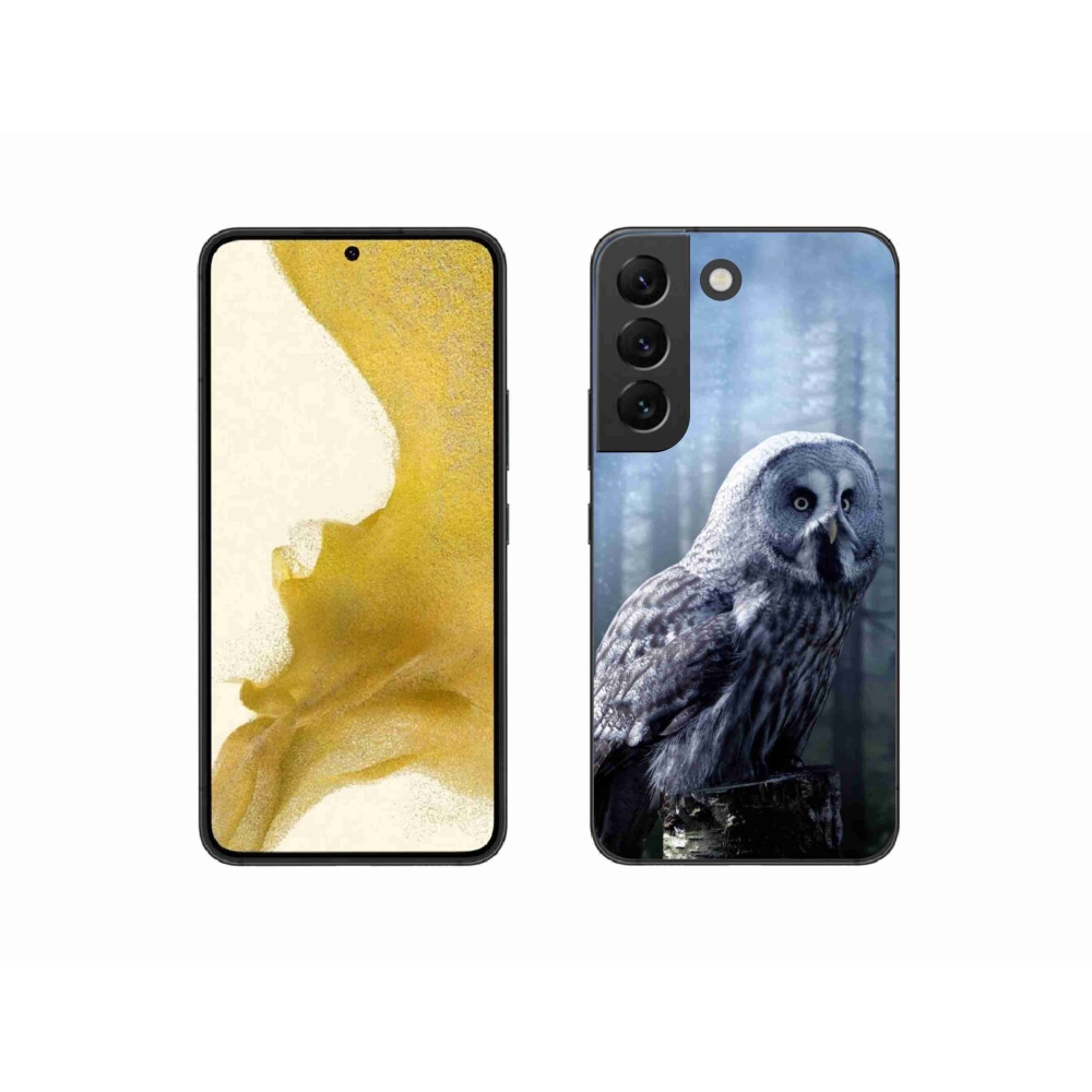 Zselés borítás mmCase Samsung Galaxy S22 5G - bagoly