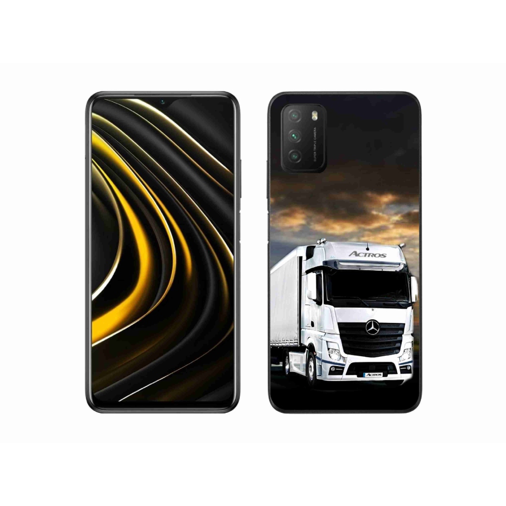 Gél borítás mmCase a Xiaomi Poco M3-hoz - teherautó